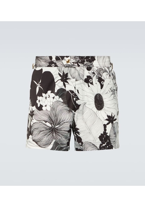 Tom Ford Floral swim trunks