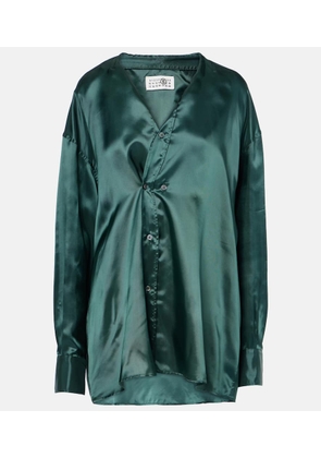 MM6 Maison Margiela Satin shirt