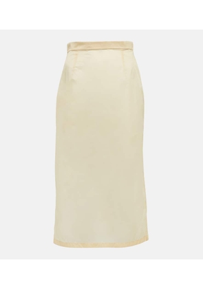 Maison Margiela Sheer pencil skirt