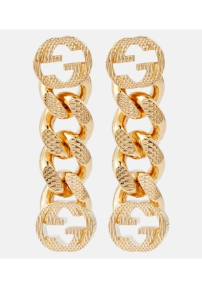 Gucci Interlocking G chain earrings