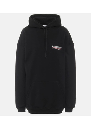 Balenciaga Oversized cotton hoodie