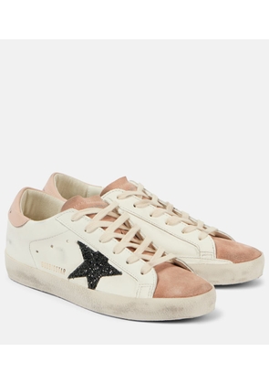 Golden Goose Super Star glitter leather sneakers