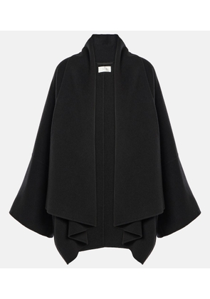 The Row Mavis cashmere wrap coat