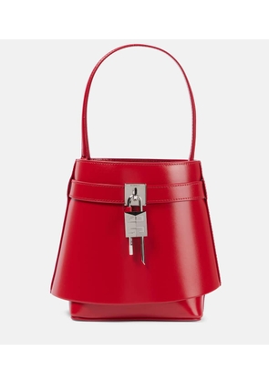 Givenchy Shark Lock leather bucket bag