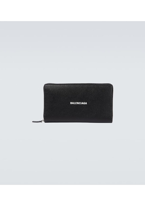 Balenciaga Cash leather wallet