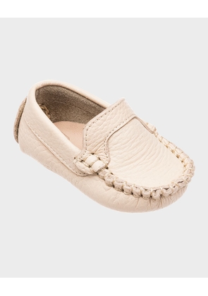 Girl's Leather Moccasin Shoes, Baby