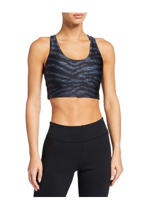 Show Your Stripes Hi-Shine Sports Bra