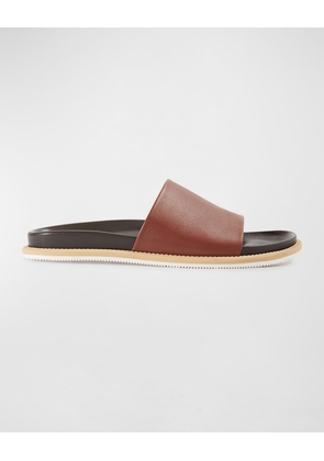 Men's Palma Leather Slide Sandals