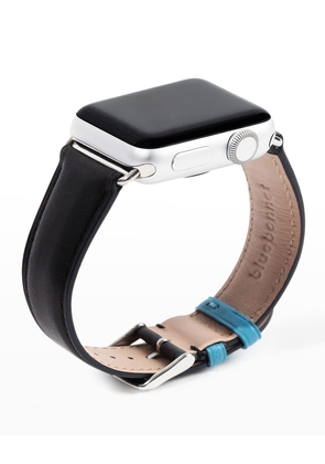 French Leather Apple Watch Band, - 38,40,41mm