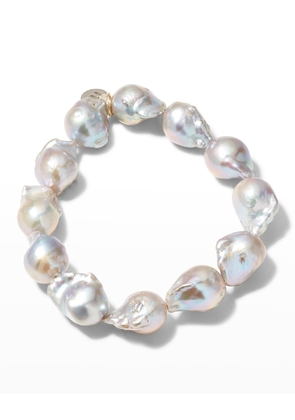 5th Avenue Baroque Pearl Stretch Bracelet