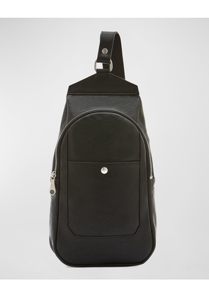 Men's Cosimo Leather Single-Shoulder Backpack