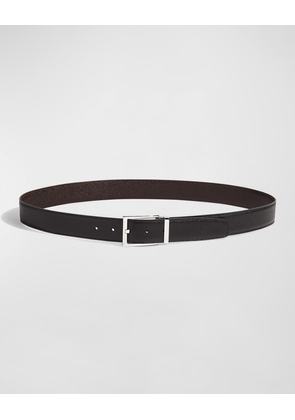 Men's Double Adjustable Leather Belt