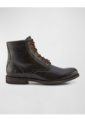 Men's Tyler Leather Lace-Up Boots