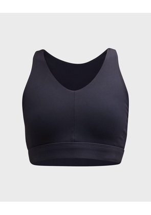 Jet Black Action Sports Bra