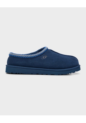 Men's Tasman Shearling Suede Mule Slipper