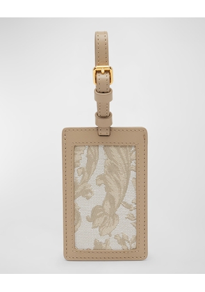 Jacquard Embroidered Luggage Tag