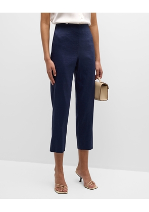 Tori Cropped Straight-Leg Pants