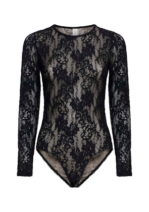 Zimmermann Long-sleeved Laced Bodysuit