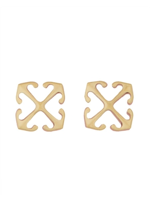 Off-White Logo Engraved Earrings