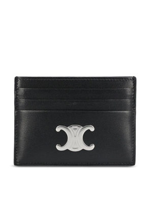 Celine Triomphe Logo Plaque Card Holder