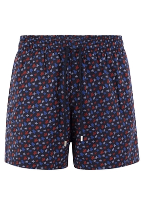 Vilebrequin Stretch Beach Shorts With Patterned Print