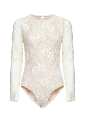 Zimmermann Long-sleeved Laced Bodysuit