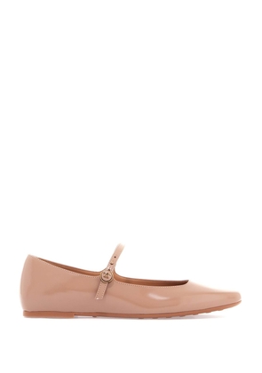 leather ballet flats - 35 Neutro