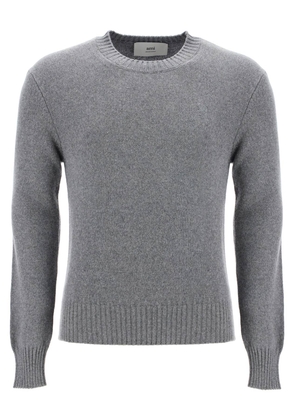 cashmere crewneck pullover - L Grey