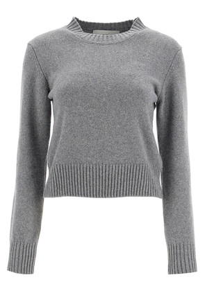 cashmere and wool pullover - L Grey