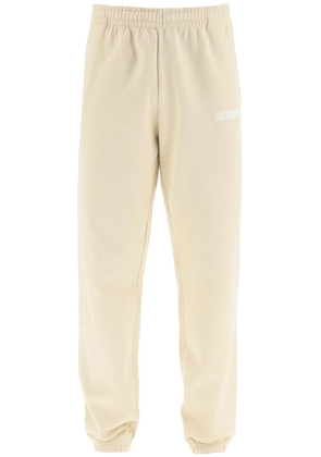 Jacquemus le jogging sweatpants - L Beige