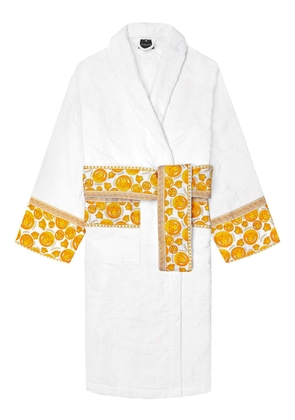 medusa aplified bathrobe - L White