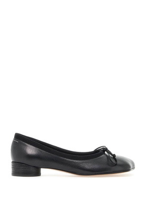 anatomic leather ballet flats for - 39 Black