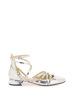 Jimmy Choo celestia ballet flats - 36 Silver