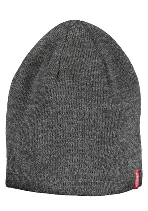 Levi's Chic Gray Logo Applique Cap