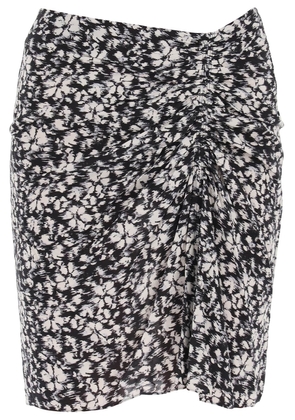 Isabel marant etoile angelica viscose mini skirt - 34 Black