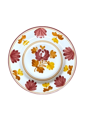 blossom soup plate - OS White