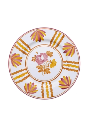 blossom dinner plate - OS White