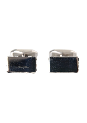 Silver Plated Metal Brass Pin Men Cufflinks