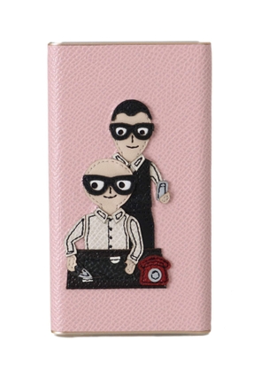 Dolce & Gabbana Charger USB Pink Leather #DGFAMILY Power Bank