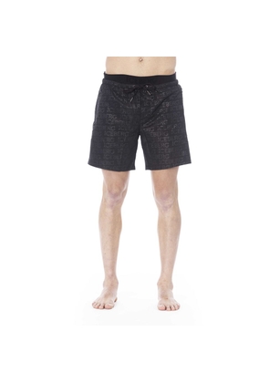 Iceberg Black Polyester Swimwear - S