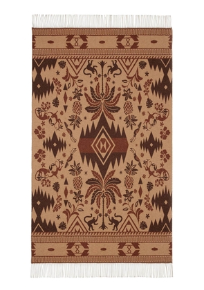 Alanui explosion nature summer blanket - OS Brown