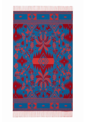 Alanui explosion nature summer blanket - OS Blue