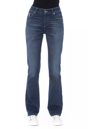 Baldinini Trend Blue Cotton Jeans & Pant - W26