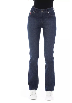 Baldinini Trend Blue Cotton Jeans & Pant - W26