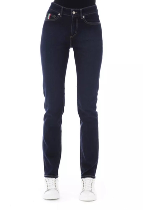 Baldinini Trend Blue Cotton Jeans & Pant - W26