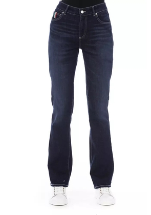 Baldinini Trend Blue Cotton Jeans & Pant - W33