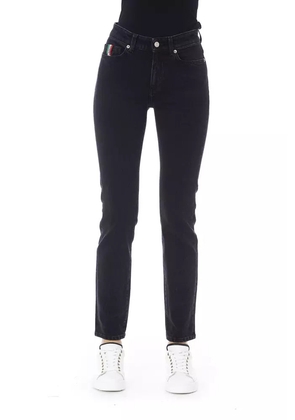 Baldinini Trend Black Cotton Jeans & Pant - W28