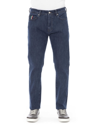 Baldinini Trend Blue Cotton Jeans & Pant - W32