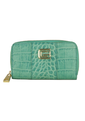 Cavalli Class Chic Turquoise Leather Keyholder