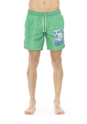 Bikkembergs Green Polyester Swimwear - S